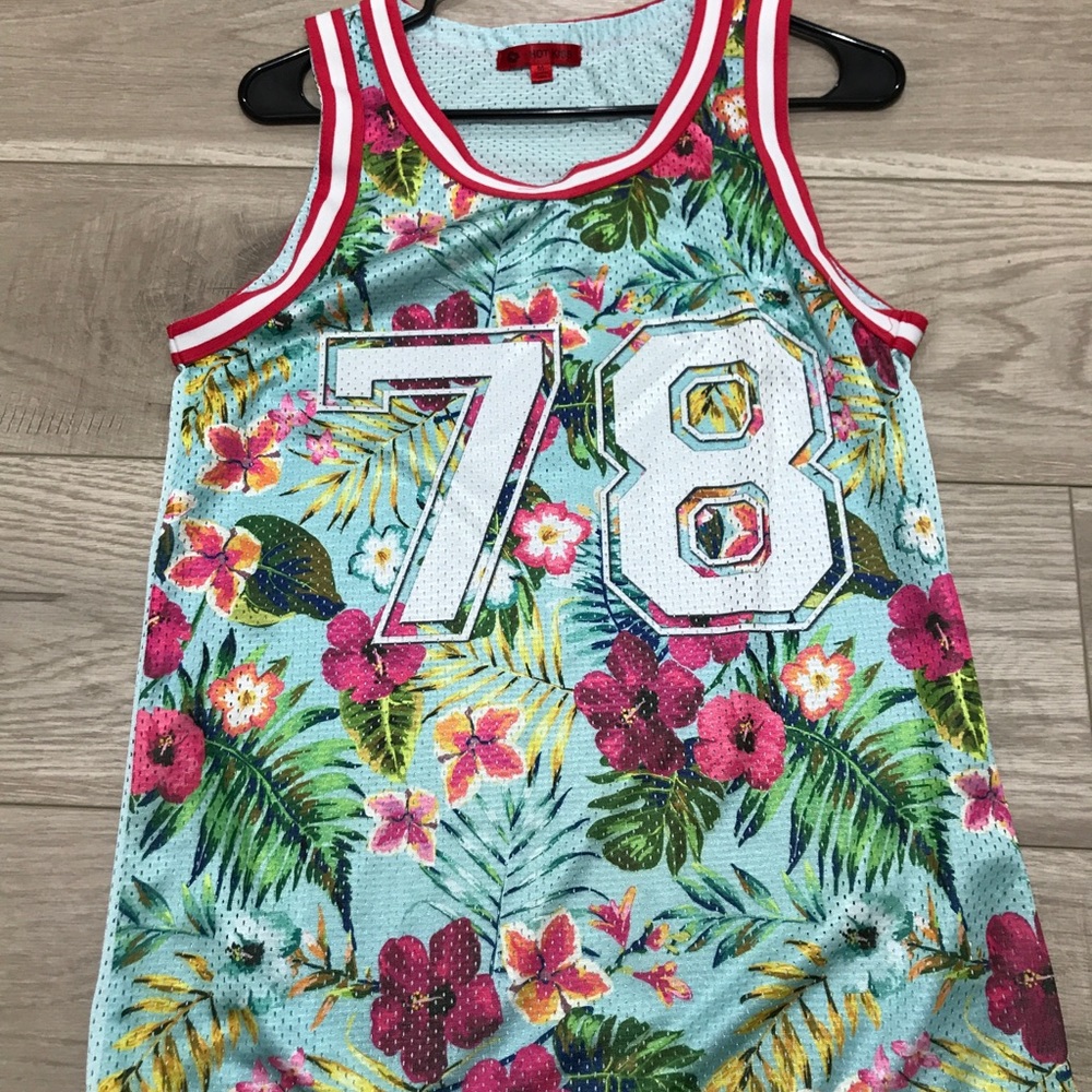 Hawaiian Print Jersey
